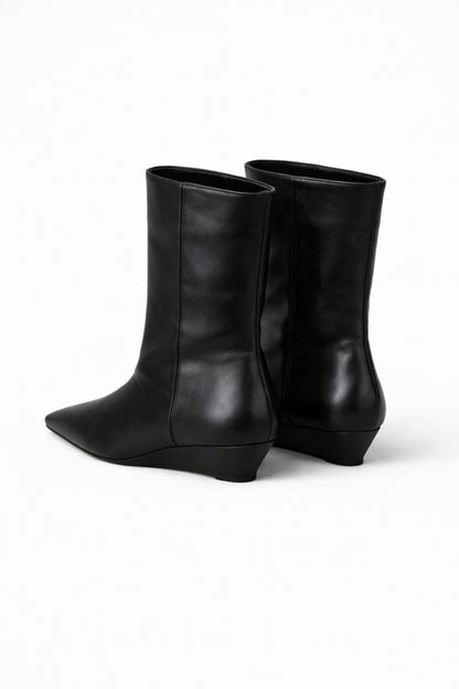 Caurelle | Women’s Slip On Ankle Boots with Refined Pointed Toe