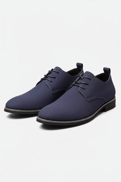 Men’s Casual Shoes – Suede Lace-Up Design