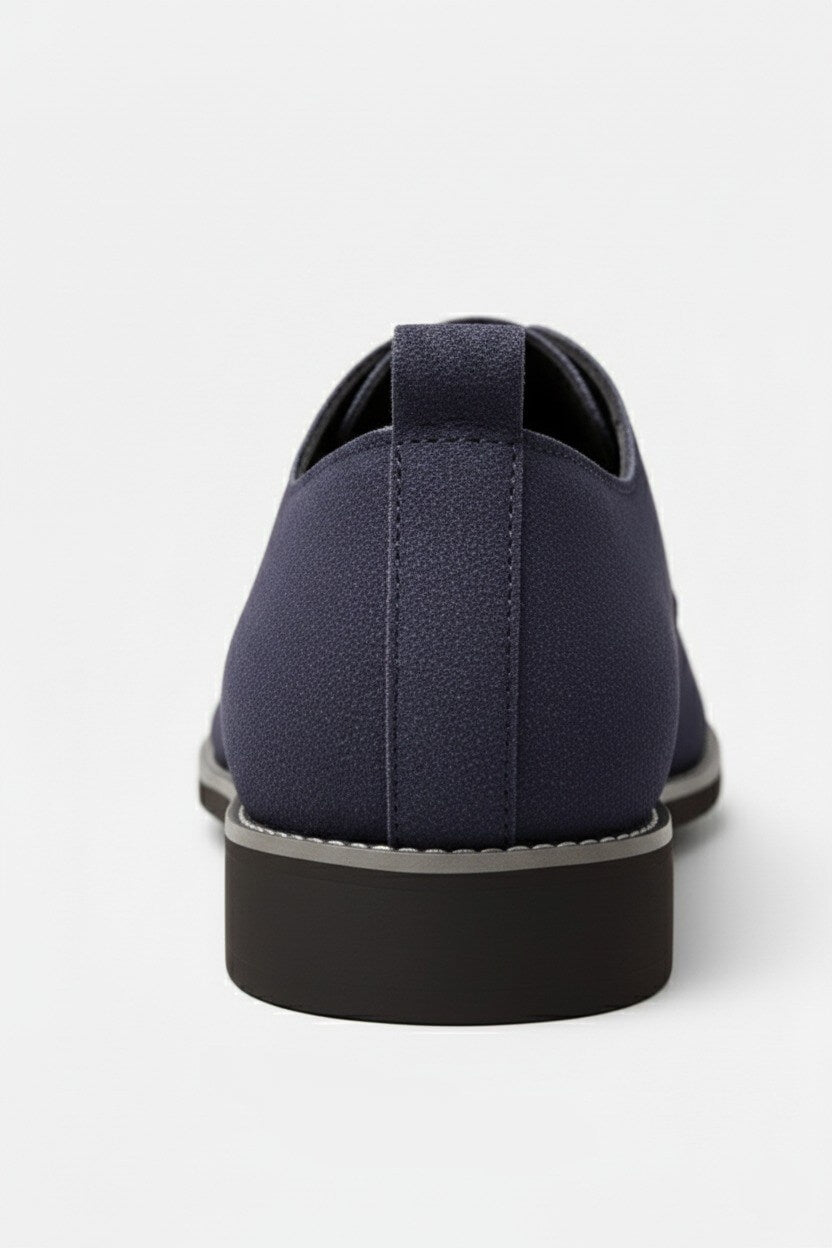 Men’s Casual Shoes – Suede Lace-Up Design