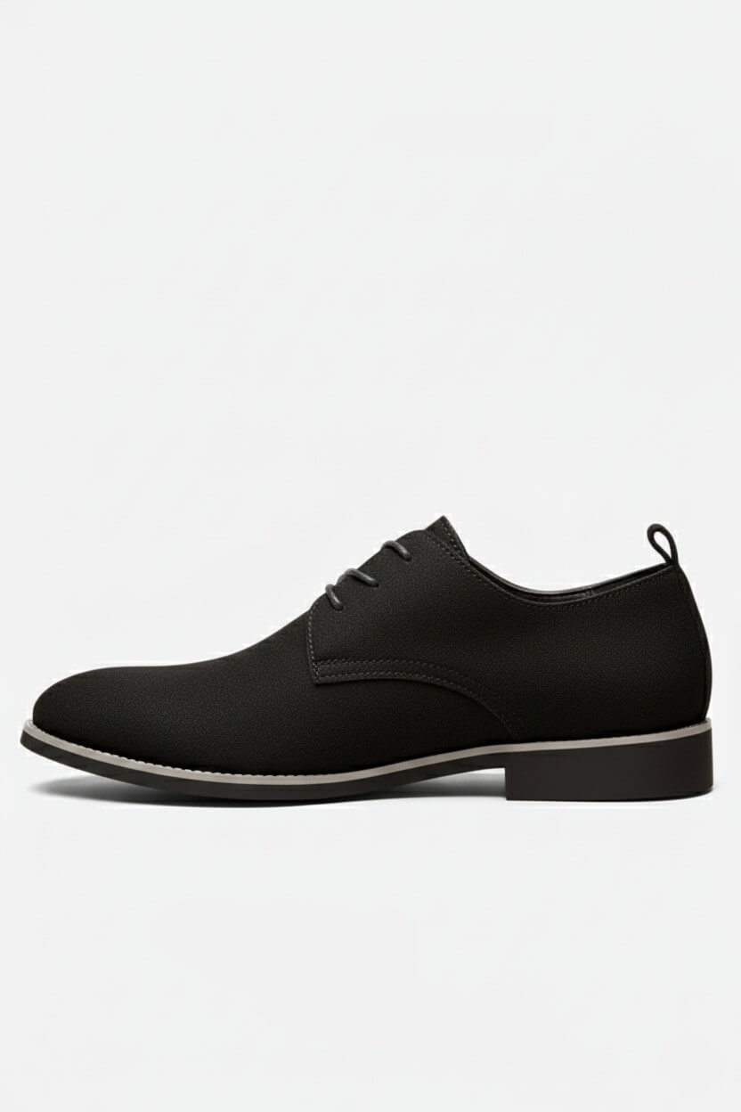 Men’s Casual Shoes – Suede Lace-Up Design
