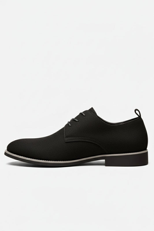 Men’s Casual Shoes – Suede Lace-Up Design