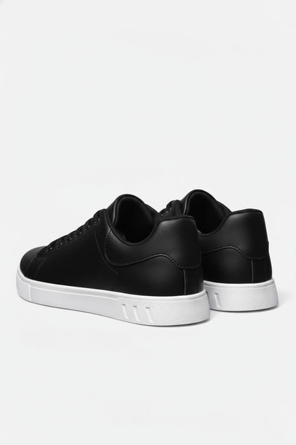 Men’s Casual Shoes – Lace-Up Solid Colour