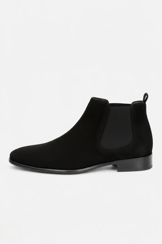 Men’s Chelsea Boots – Elastic Band Ankle Design