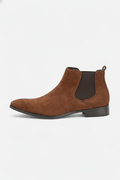 Men’s Chelsea Boots – Elastic Band Ankle Design