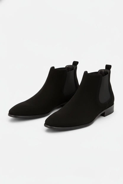Men’s Chelsea Boots – Elastic Band Ankle Design