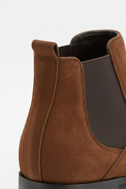 Men’s Chelsea Boots – Elastic Band Ankle Design