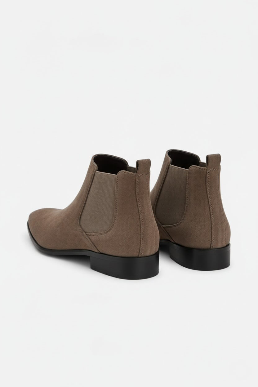 Men’s Chelsea Boots – Elastic Band Ankle Design