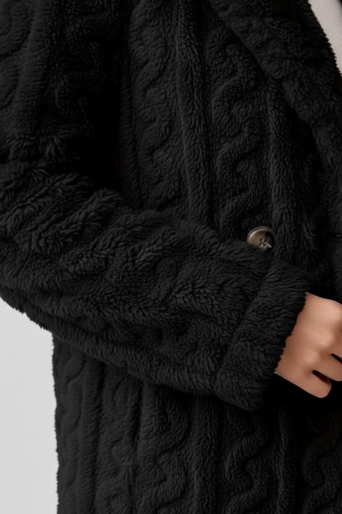 Women’s Textured Long Coat