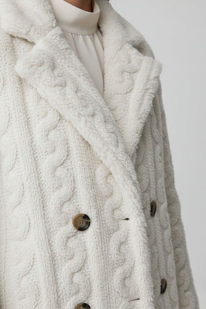 Women’s Textured Long Coat