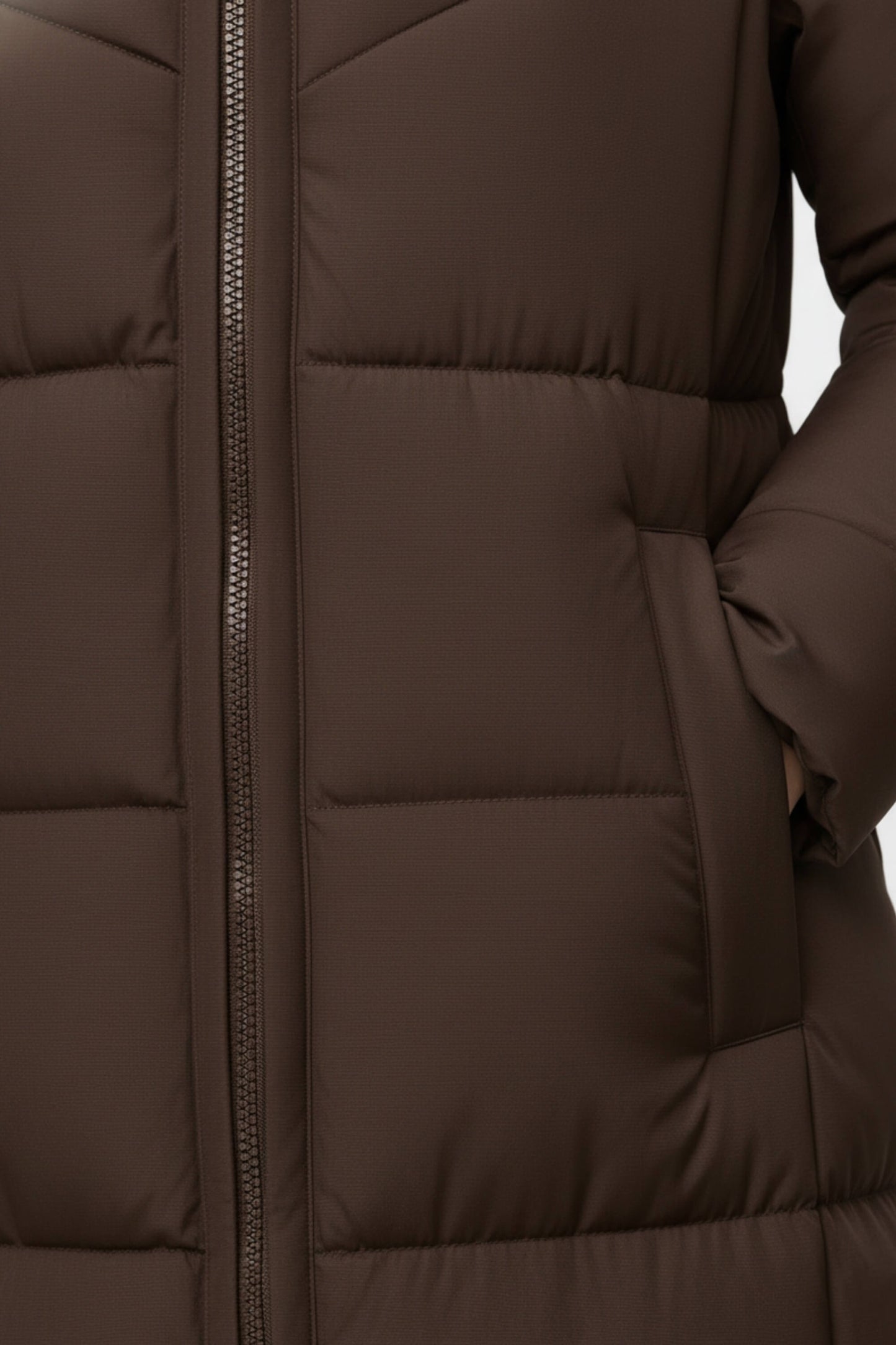 Women’s Long Hooded Puffer Coat