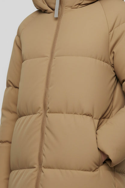 Caurelle | Women’s Long Puffer Coat with Elegant Design