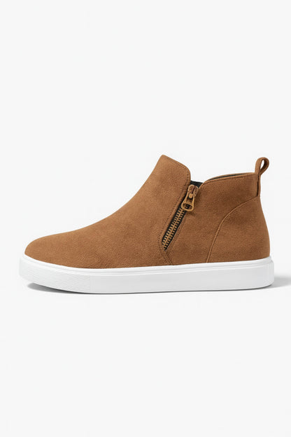 Caurelle | Women’s Minimalist Side-Zip Ankle Boots
