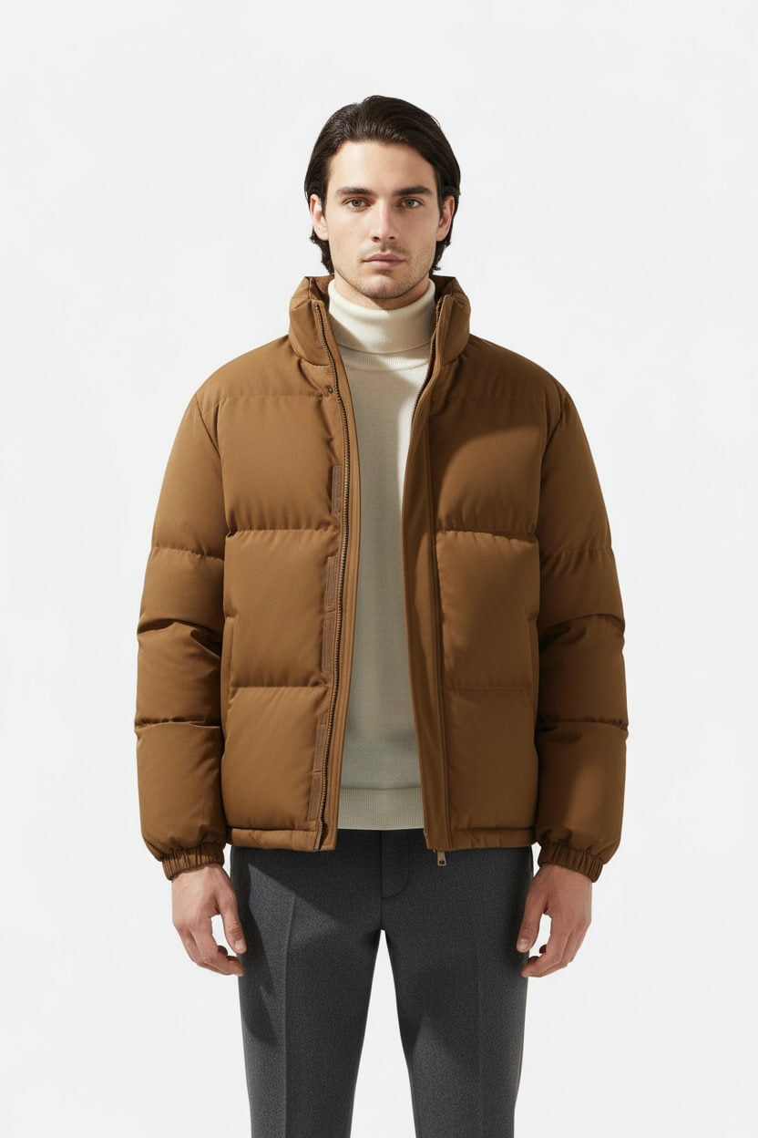 Men’s Plus Size Winter Parka – Oversized Waterproof Warmth
