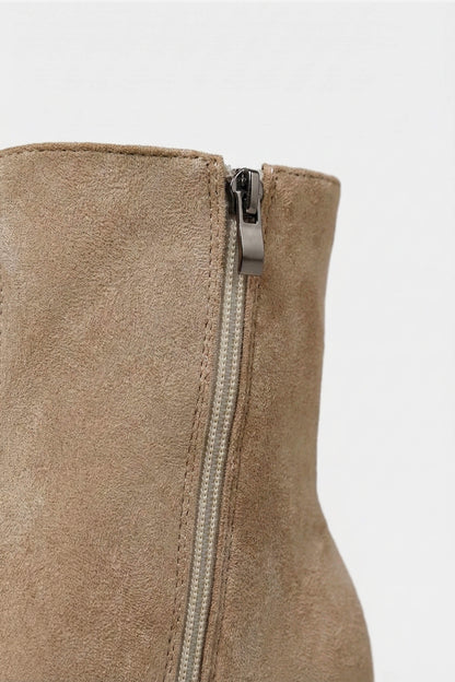 Caurelle | Women’s Classic Heeled Ankle Boots - Luxe Winter Comfort