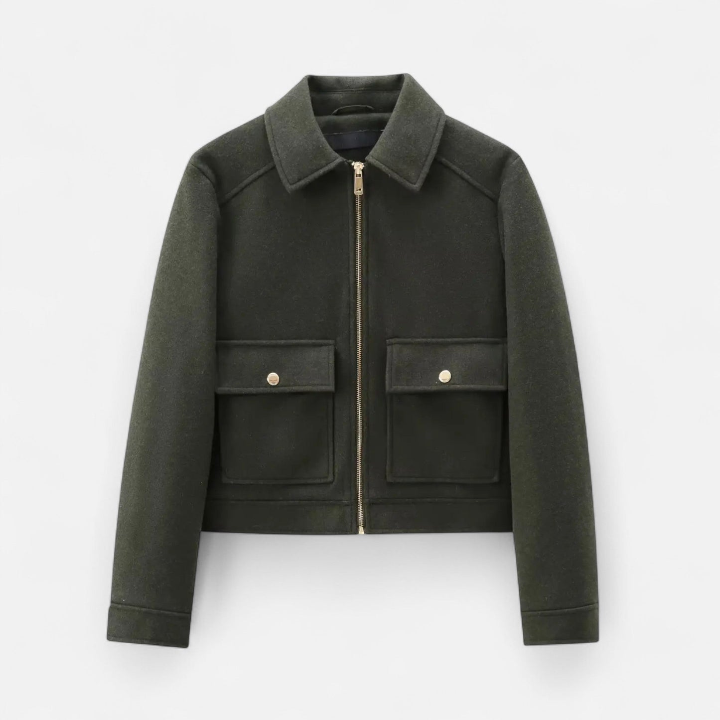 Plain Dept | Women’s Elegant Winter Zip Jacket