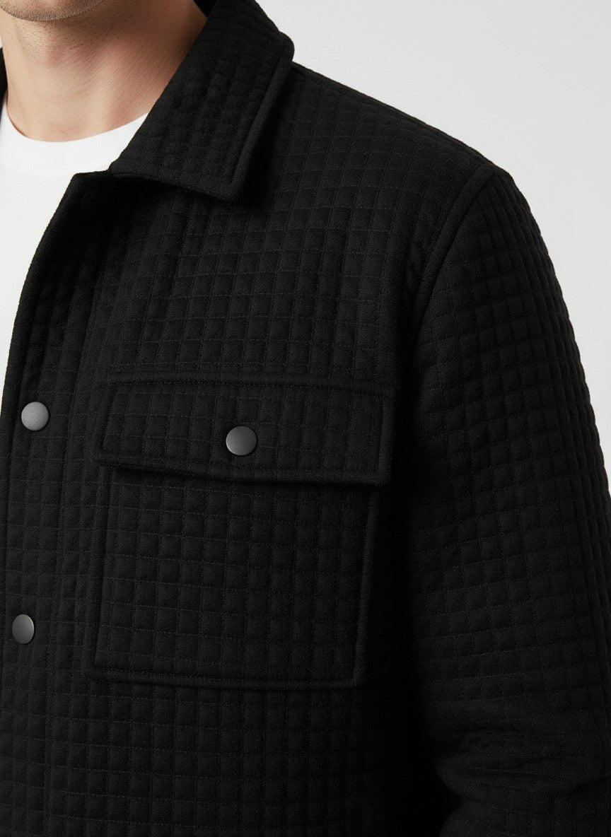 Men’s Overshirt Jacket – Effortless Warmth with Modern Edge