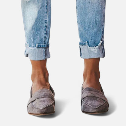 Plain Dept| Women’s Retro Pointed-Toe Loafers