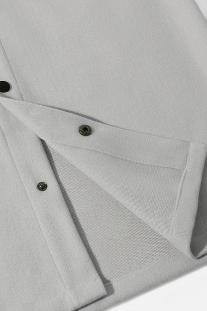 Caurelle | Men’s Overshirt Jacket – Woven Lapel Collar Autumn Winter