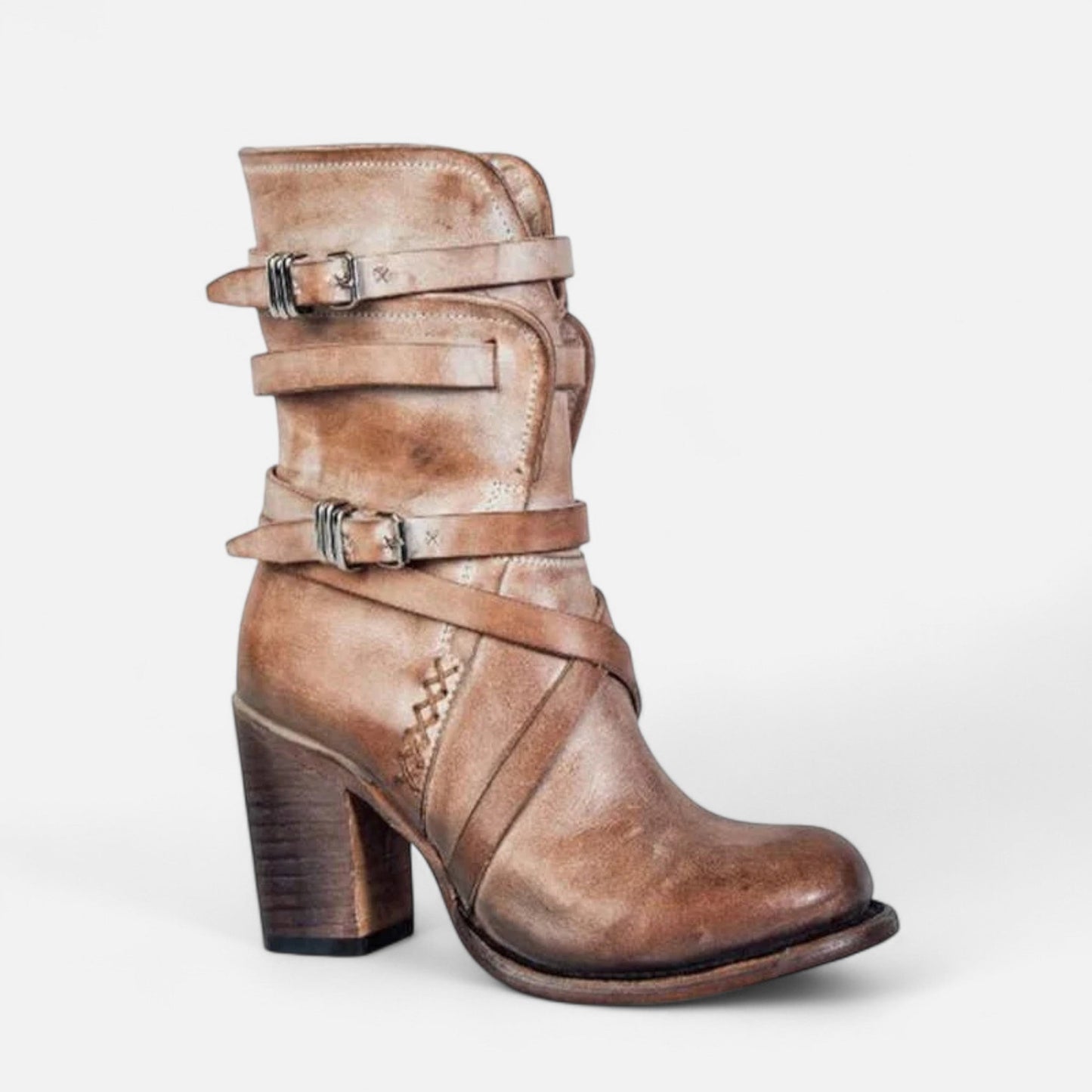 Plain Dept | Women’s Leather High-Knee Boots – Winter Heritage Elegance