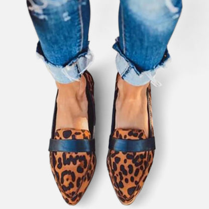Plain Dept| Women’s Retro Pointed-Toe Loafers