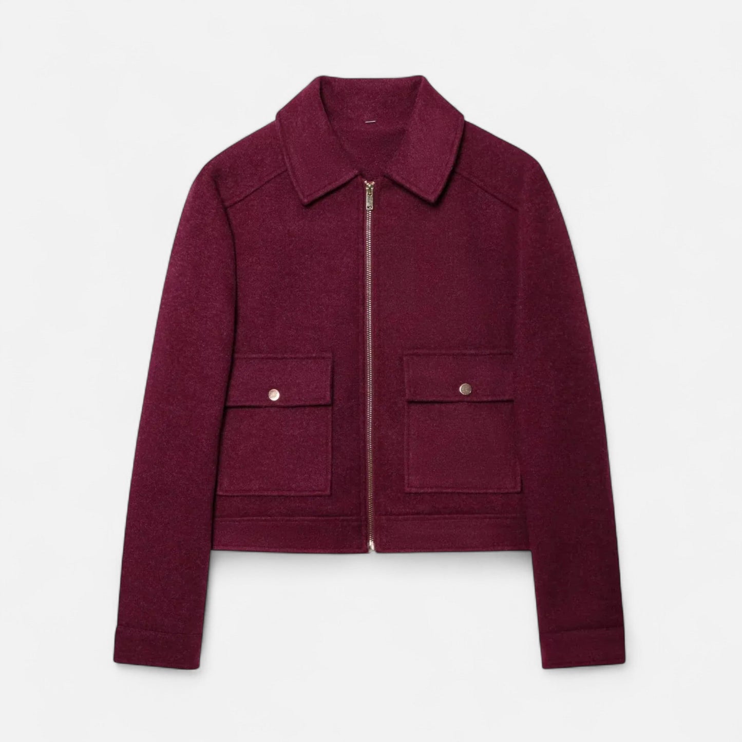 Plain Dept | Women’s Elegant Winter Zip Jacket