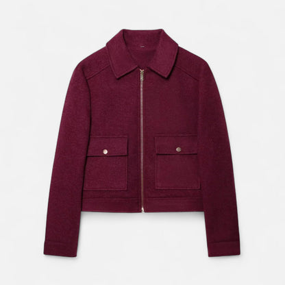 Plain Dept | Women’s Elegant Winter Zip Jacket